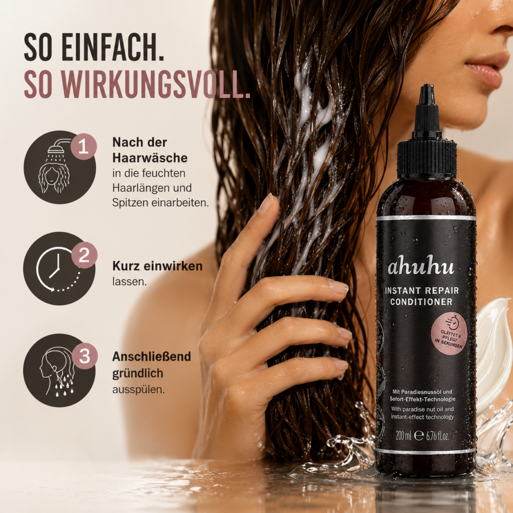 ahuhu organic hair care Instant Repair Conditioner 200ml