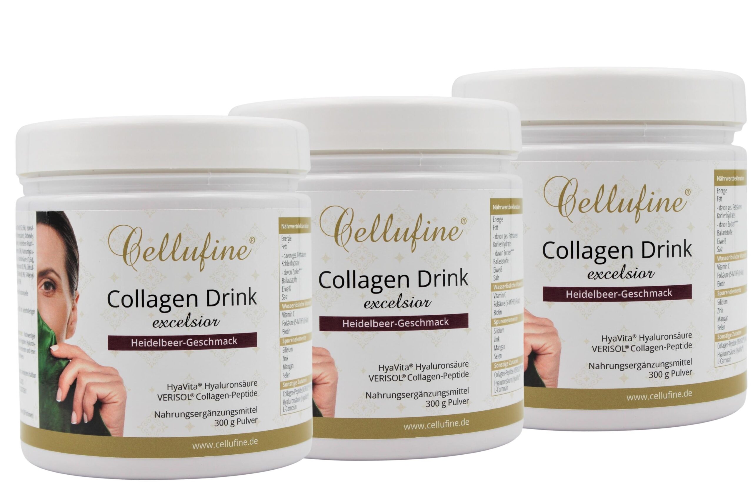 Cellufine® Excelsior Verisol® Collagen Drink 300g mit 200mg Hyaluronsäure