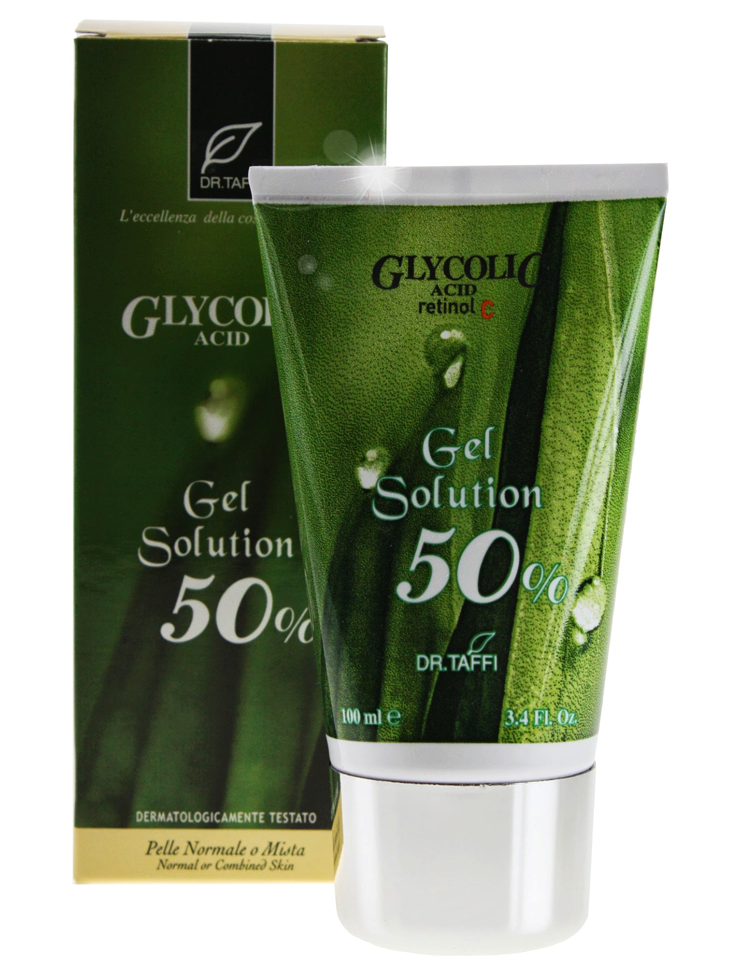 Dr. Taffi GLYCOLIC Fruchts&auml;ure System Gel-L&ouml;sung 50% - 100ml