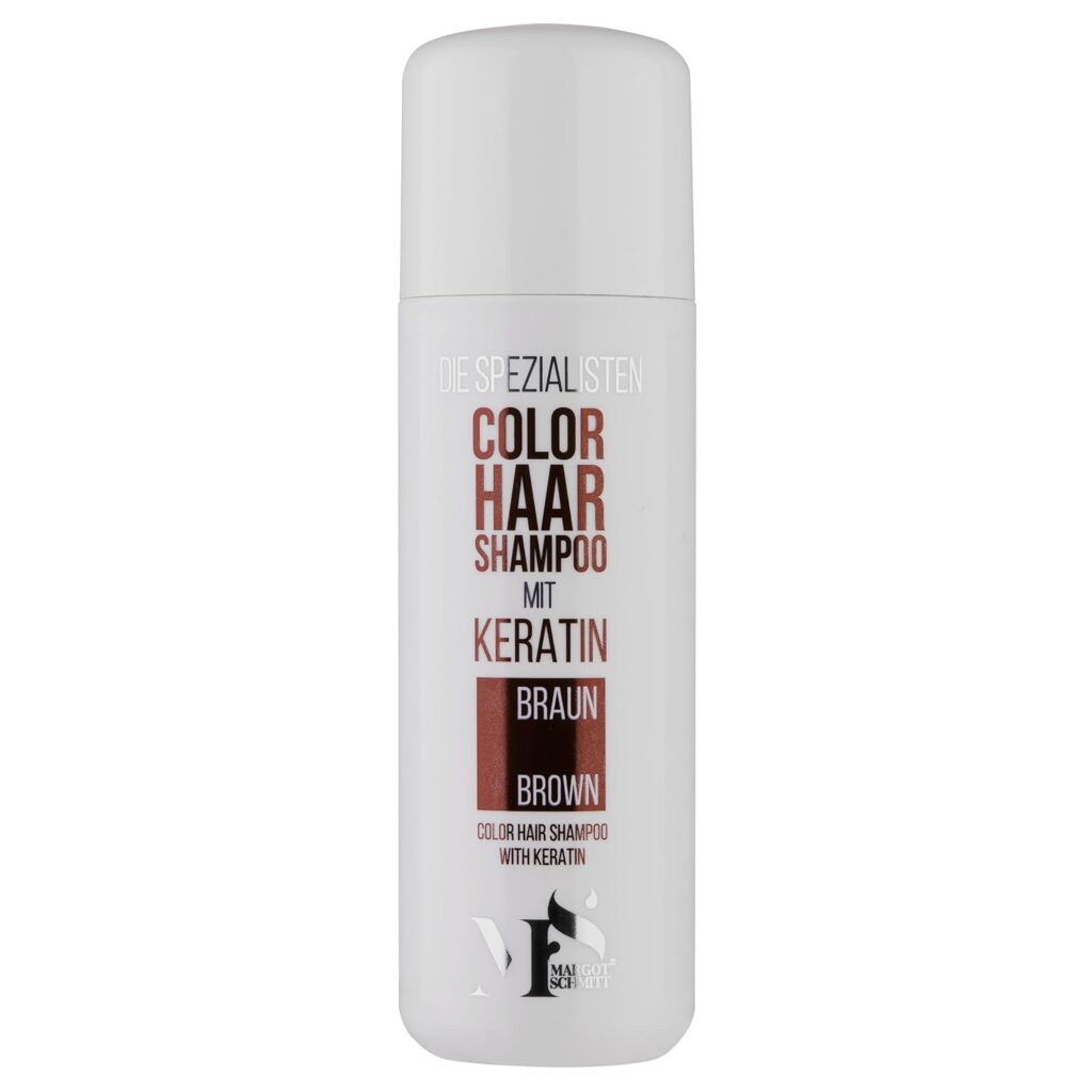 Margot Schmitt DIE SPEZIALISTEN Color Haar Shampoo Braun mit Keratin, 200 ml