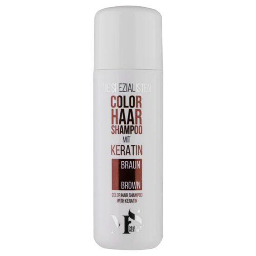Margot Schmitt DIE SPEZIALISTEN Color Haar Shampoo Braun mit Keratin, 200 ml