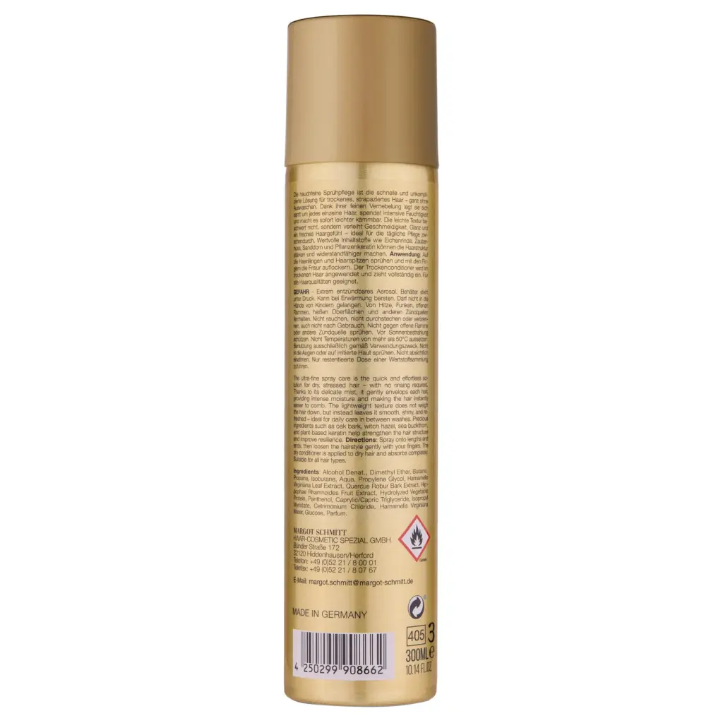 Margot Schmitt Deluxe Pure Trockenconditioner mit Pflanzen Keratin und Sanddorn 300ml