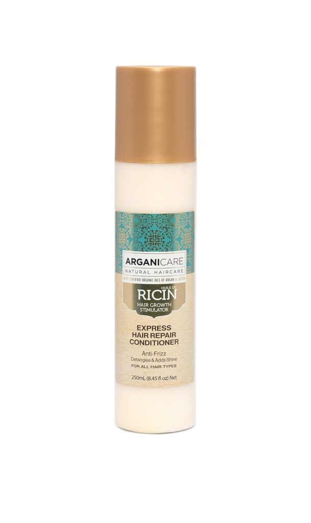 Arganicare | Collagen Leave-in Conditioner | Pflege für feines, brüchiges & geschädigtes Haar | Fülle & Glanz | Ohne Ausspülen