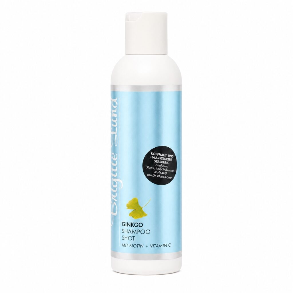 Brigitte Lund Ginkgo Shampoo Shot mit BIOTIN & Vitamin C 200 ml