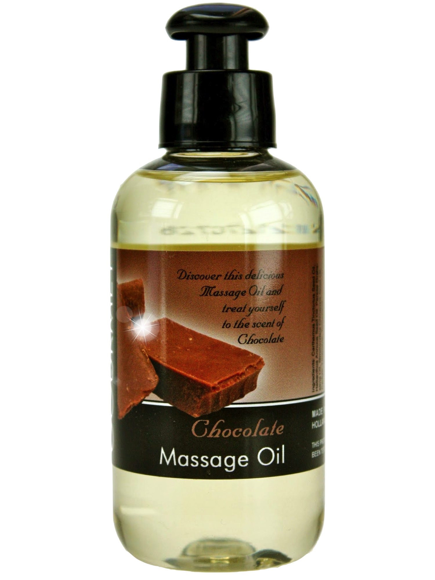 Gourmet Massageöl Schokolade (150 ml) – Bild 1