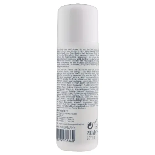 Margot Schmitt Die Spezialisten Salz Haar Shampoo mit Mineralhaltiger Sole 200ml
