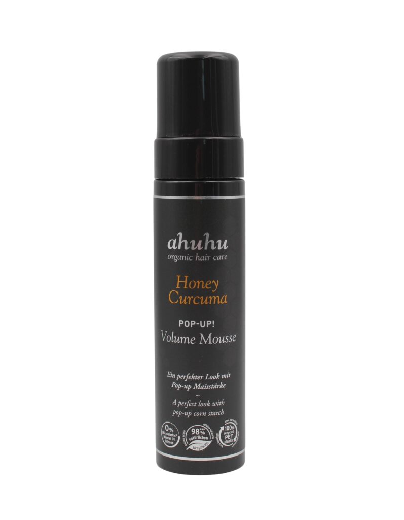 ahuhu Honey Curcuma Pop-Up! Volume Mousse 200ml