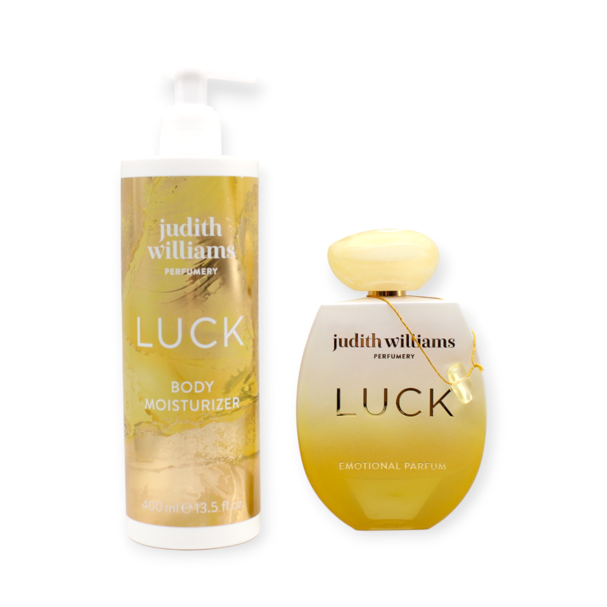 Judith Williams Perfumery Emotional LUCK Parfum 100ml & Moisturizer 400ml