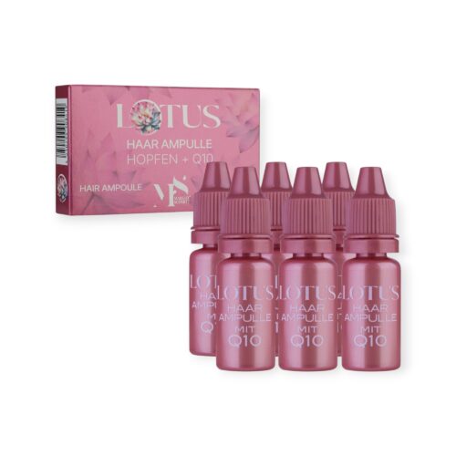 LOTUS Haar Ampullen mit Hopfen & Q10 6x10ml