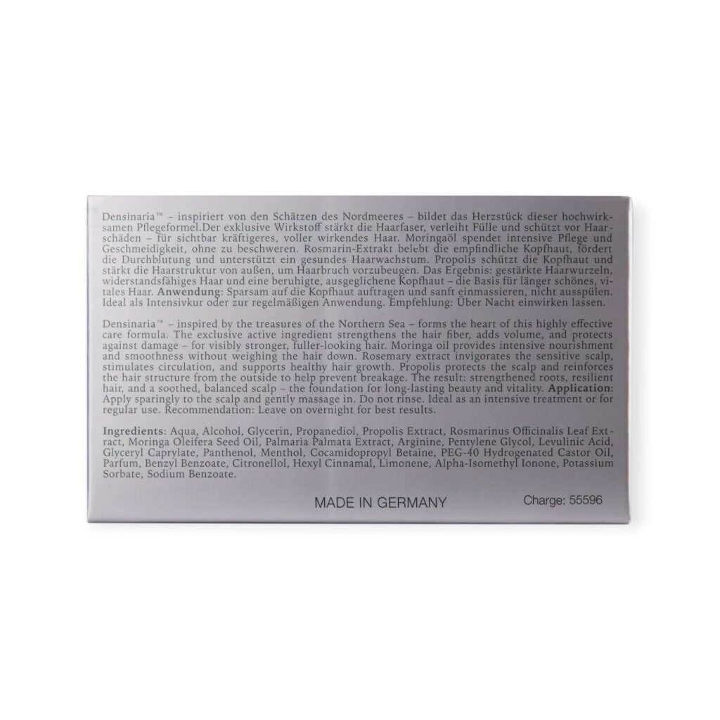 MARGOT SCHMITT® Haarliebe Haarampullen Moringa & Rosmarin 6x10ml Inhaltstoffe