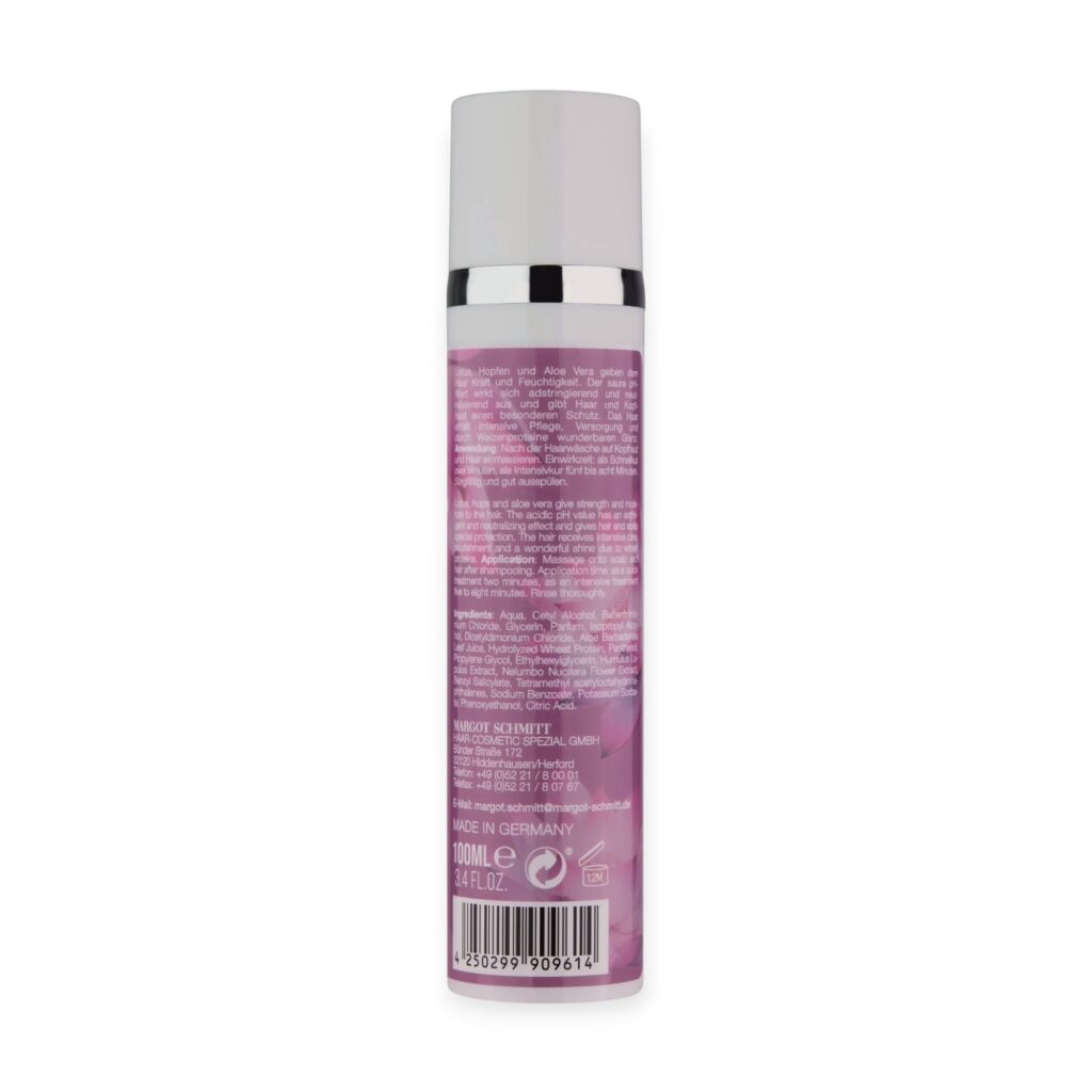Margot Schmitt® LOTUS Haarkur 100ml mit Lotus, Hopfen und Aloe Vera