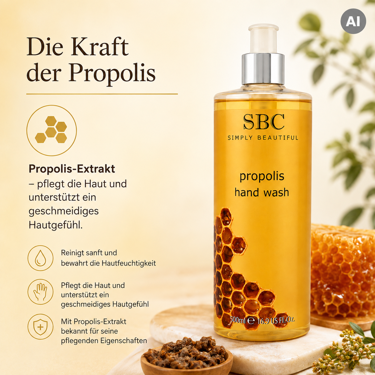 Die wichtigsten Inhaltsstoffe auf einen Blick: