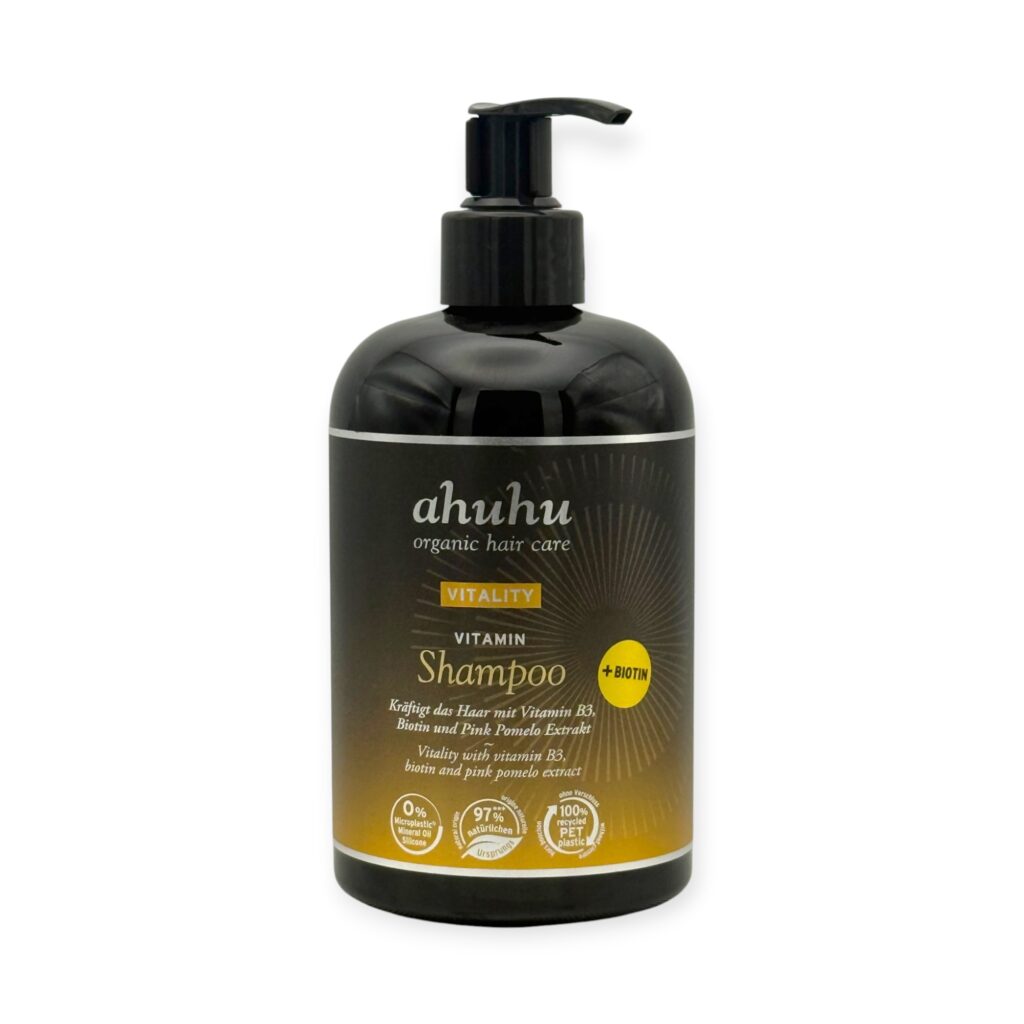 ahuhu Vitality Vitamin Shampoo mit Biotin