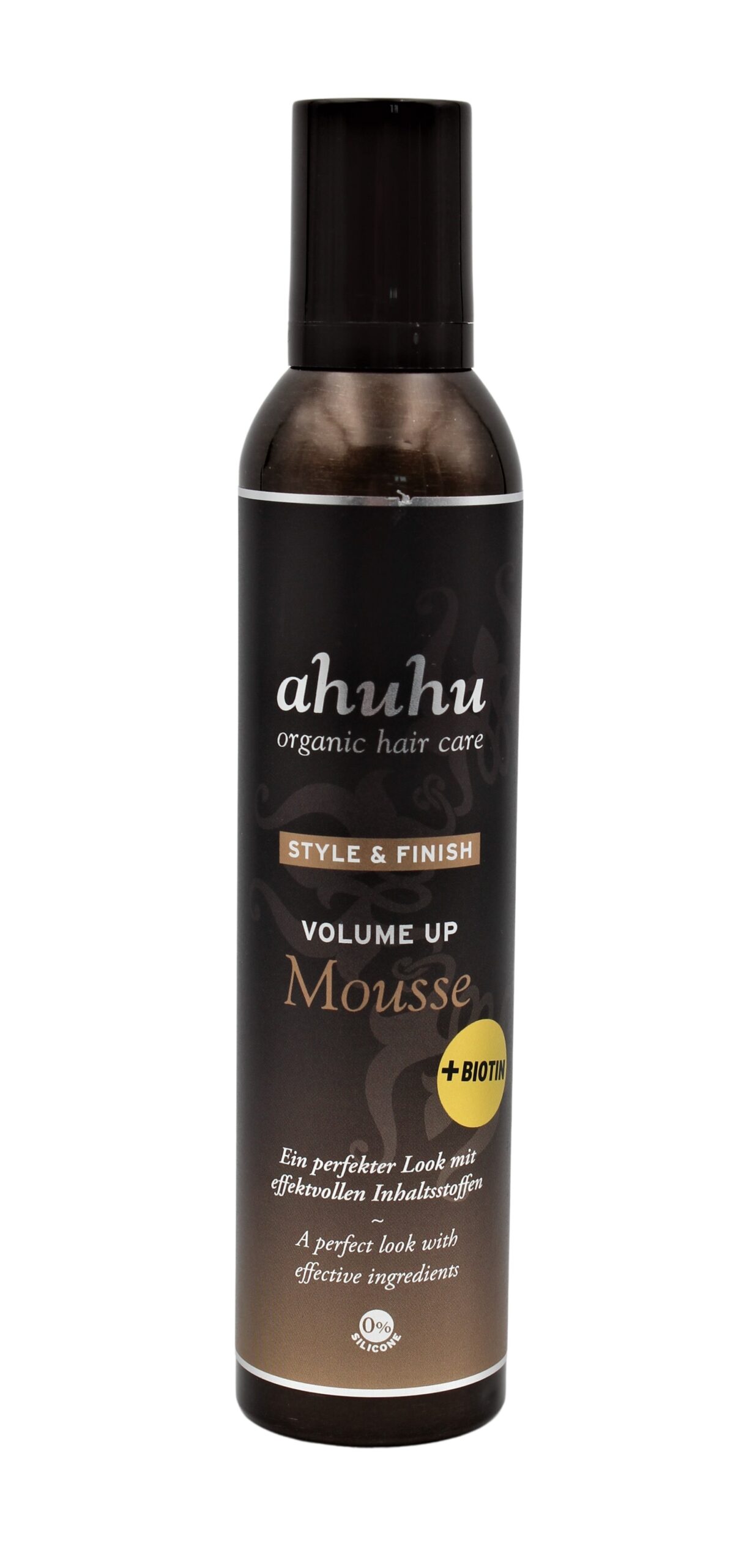 ahuhu Style & Finish Volume Up Mousse BIOTIN 300ml – Bild 1