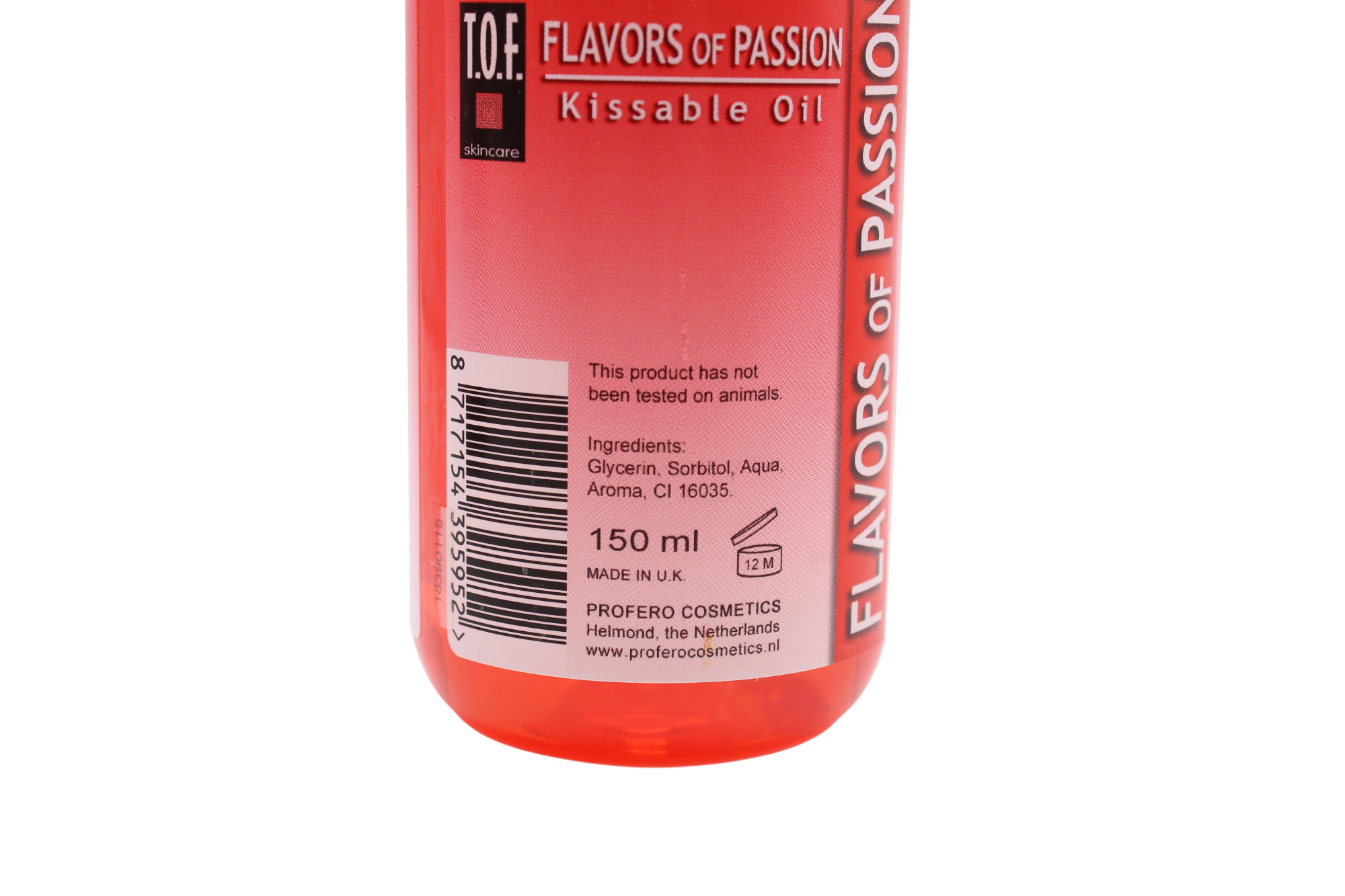 Kissable Massage&ouml;l - K&uuml;ssbares Massage&ouml;l Erdbeere (150 ml) – Bild 2