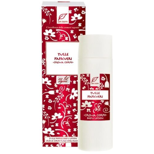 Dr. Taffi Tulle Papaveri ORGANIC & VEGAN Bodylotion 200ml