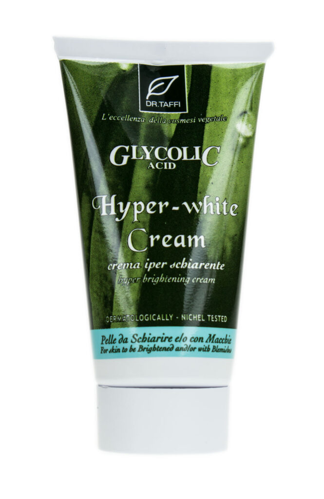 Dr. Taffi  GLYCOLIC Hyper-White Aufhellende Creme bei Altersflecken - 50 ml