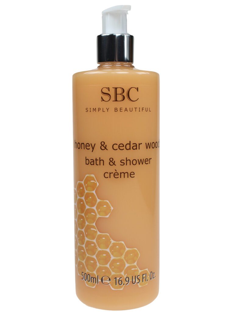 SBC Body Wash Honey & Cedar 500ml