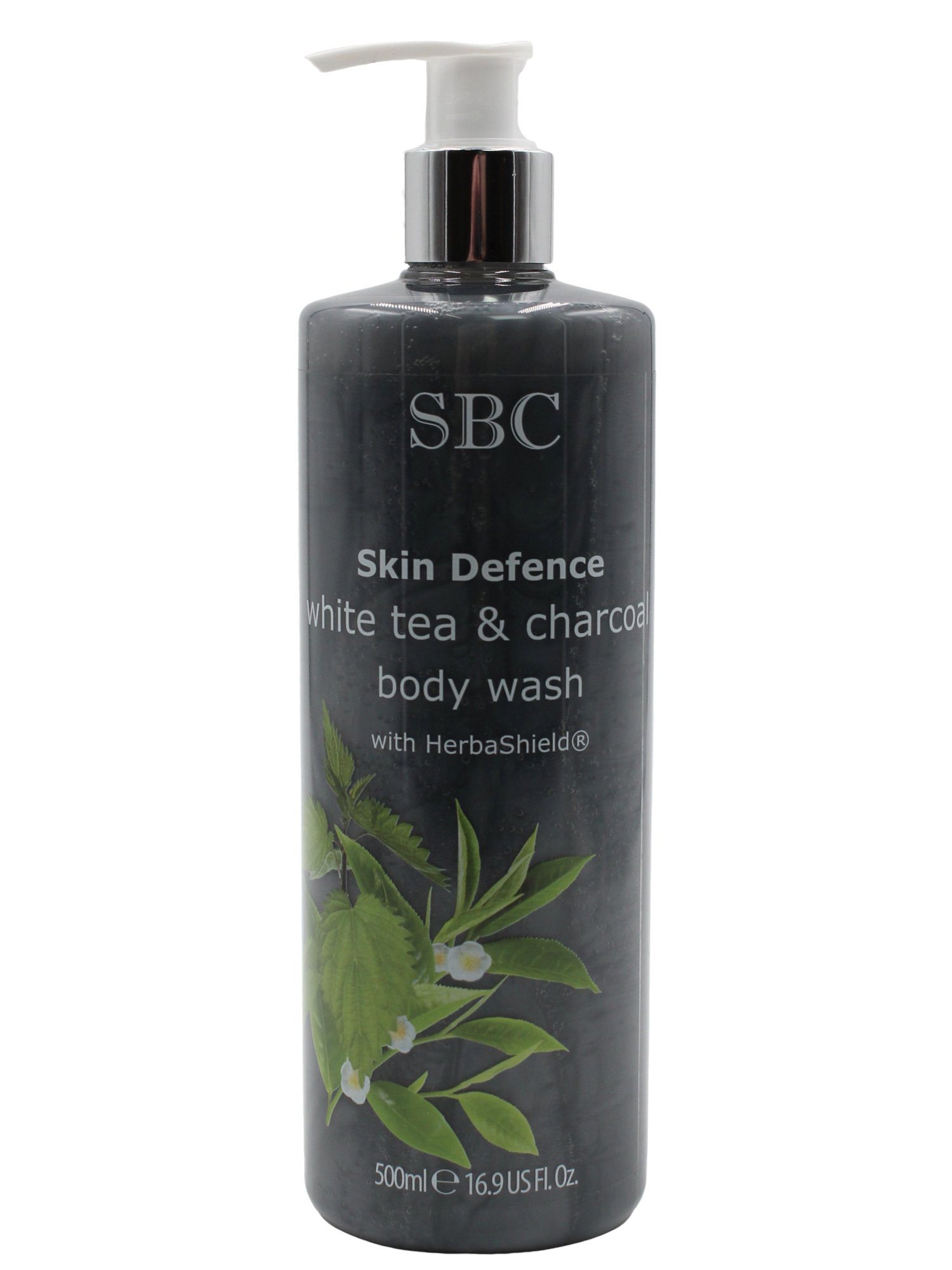 SBC Body Wash Skin Defence White Tea & Charcoal Body Wash 500ml – Bild 1