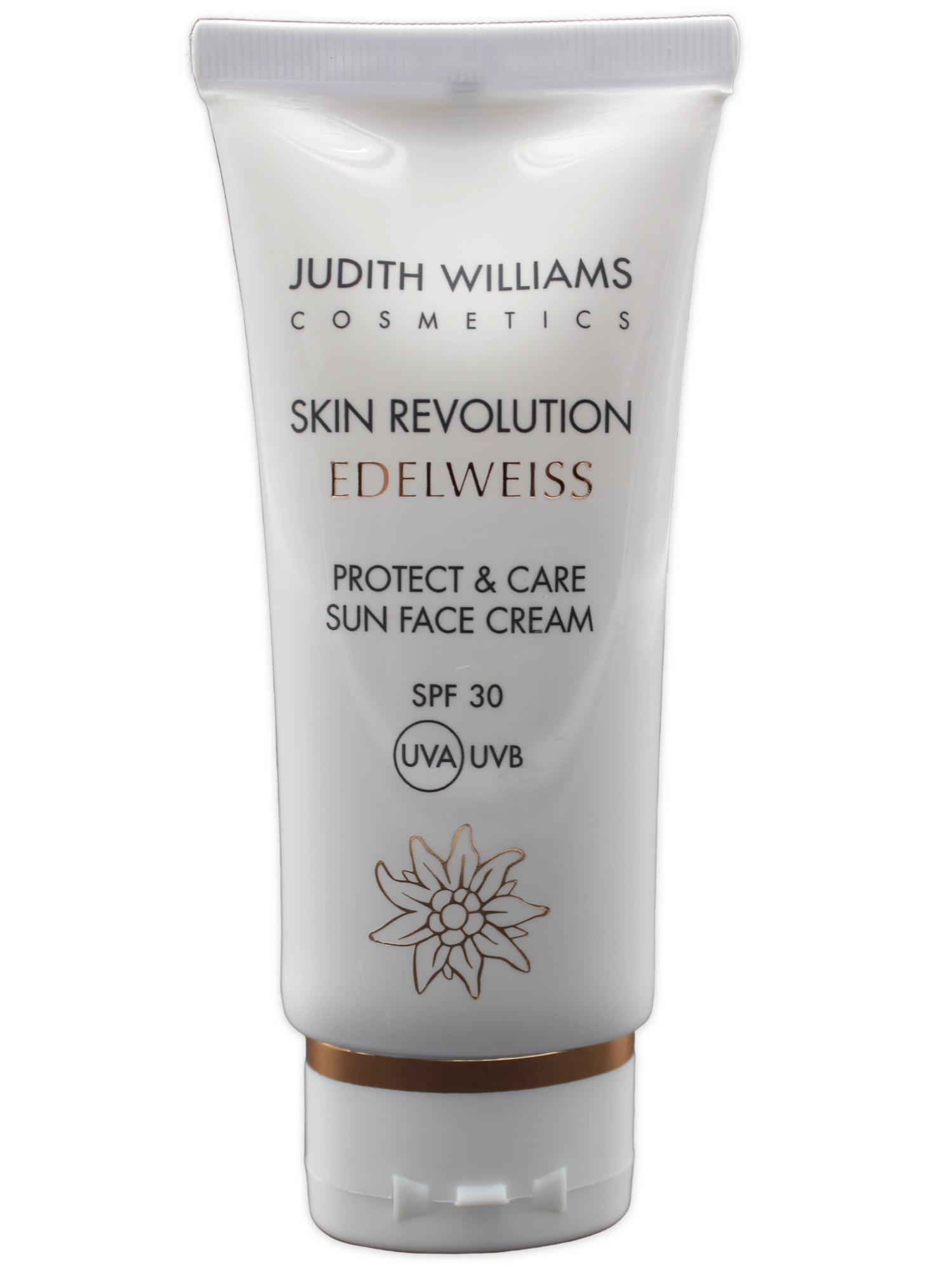 Judith Williams Skin Revolution Edelweiss Protect & Care Sun Face Cream SPF30 (UVA+UVB) - 35ml – Bild 1