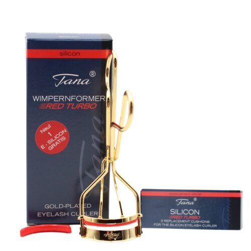 Tana Cosmetics® RED TURBO Wimpernformer Silicon - Wimpernzange + 3 Ersatzsilikone