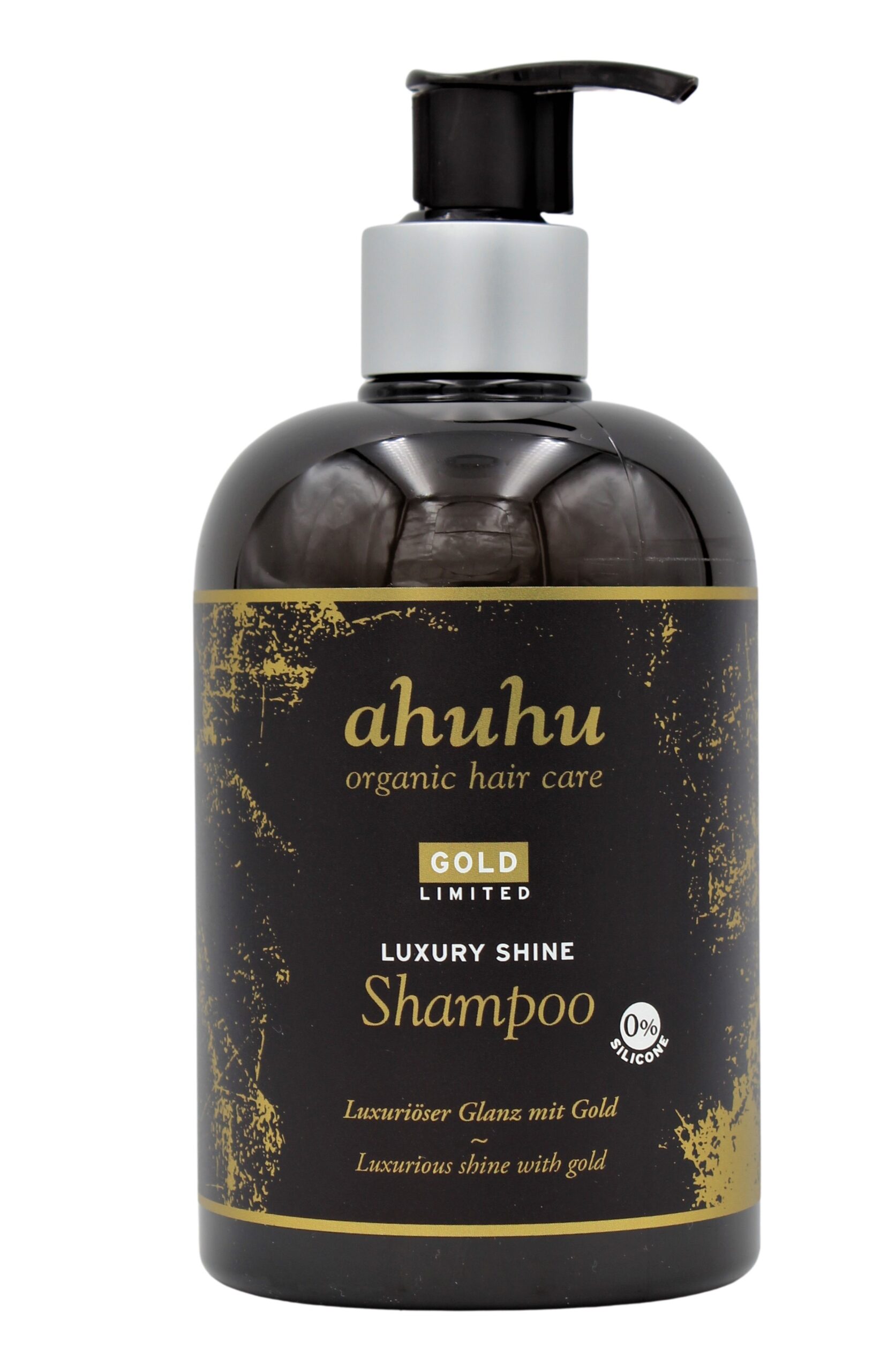 ahuhu GOLD LIMITED LUXURY SHINE Shampoo (500 ml) – Bild 1