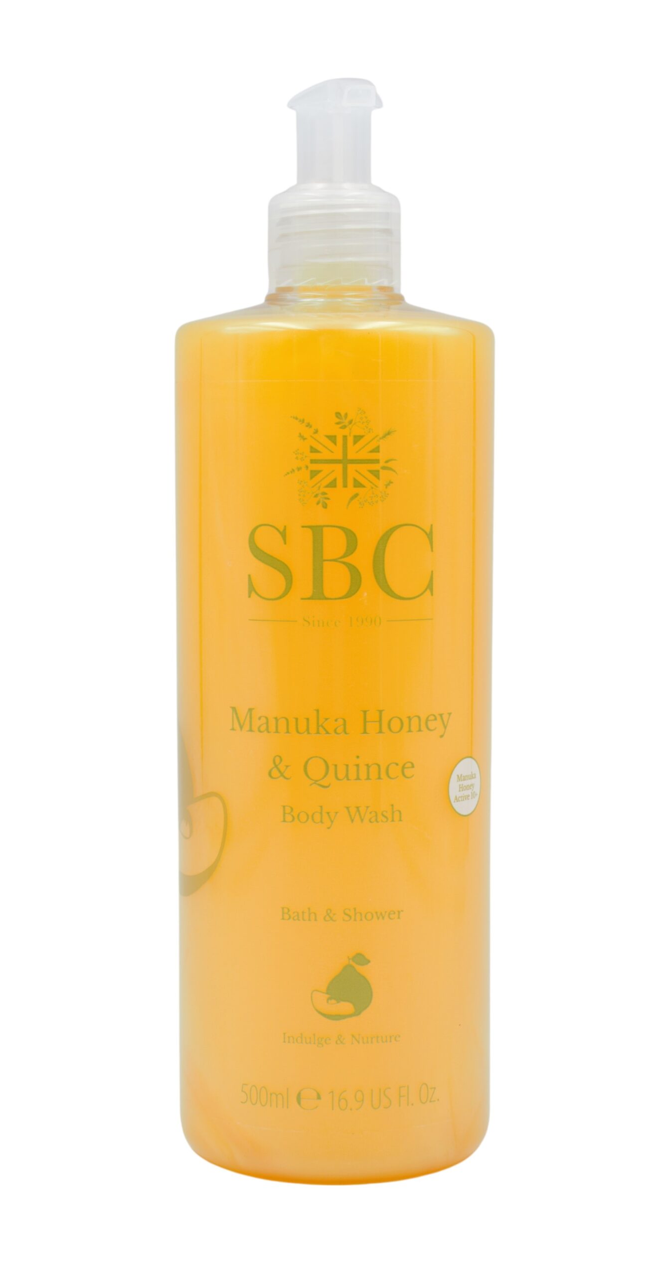 SBC Body Wash Manuka Honey & Quince 500ml – Bild 1