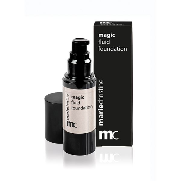 mc mariechristine Magic Fluid Foundation 30 ml mit Hyaluronsäure, passt sich dem Hautton an – Bild 1