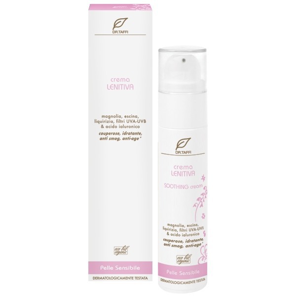Dr. Taffi Gesichtscreme für couperose Haut - 50 ml Crema Lenitiva BIO & VEGAN – Bild 1