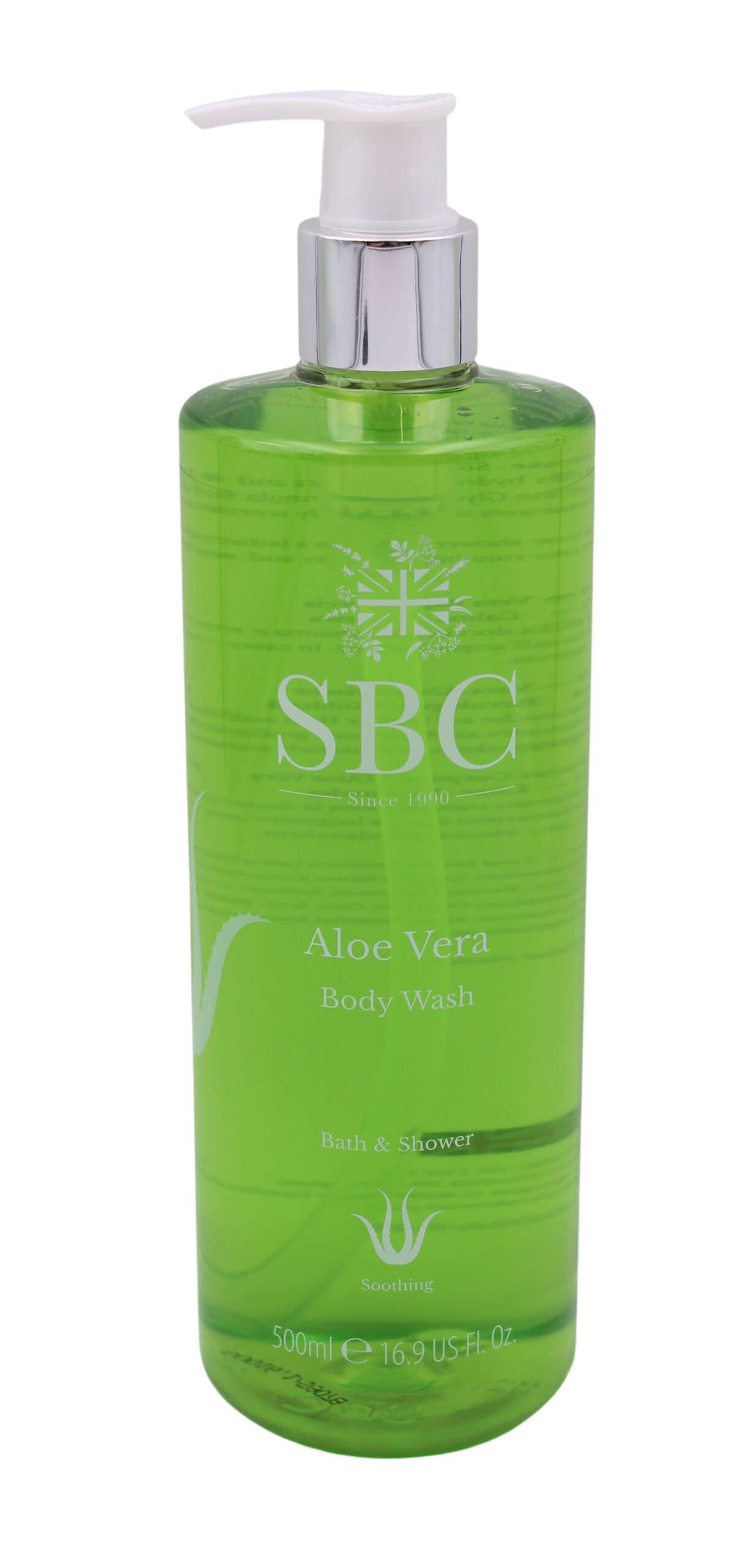 SBC Body Wash Aloe Vera Bad- und Duschgel 500ml – Bild 1