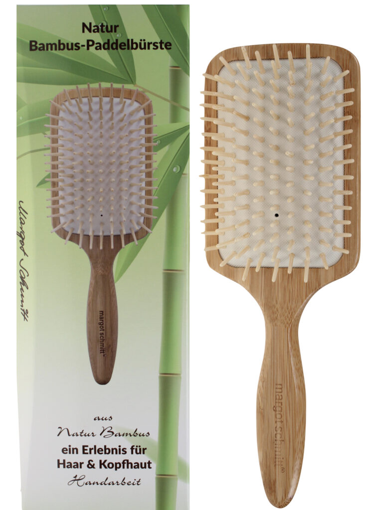 Margot Schmitt Paddelb&uuml;rste - Haarb&uuml;rste - Bambusb&uuml;rste