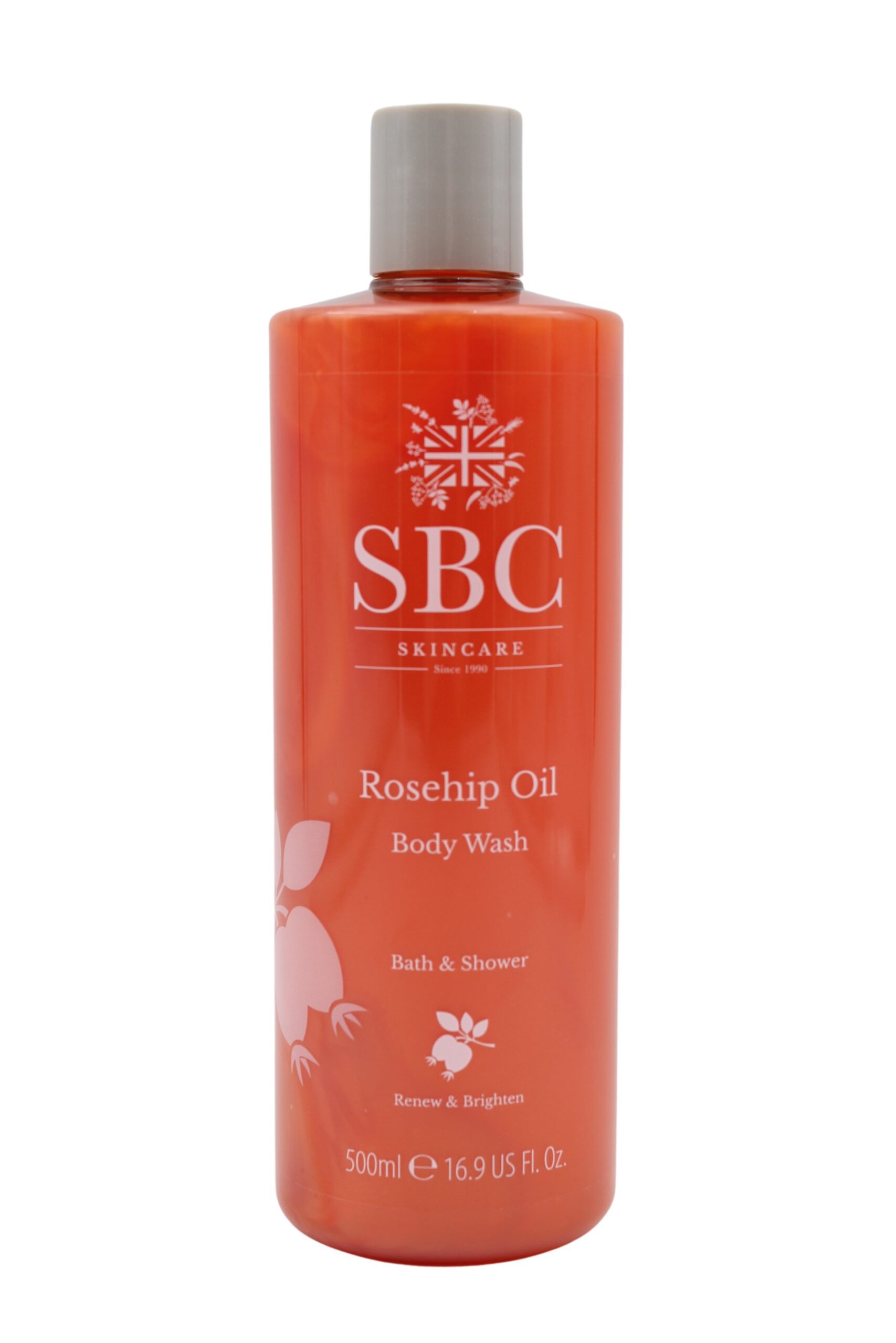 SBC Skincare ROSEHIP OIL Body Wash 500ml – Bild 1
