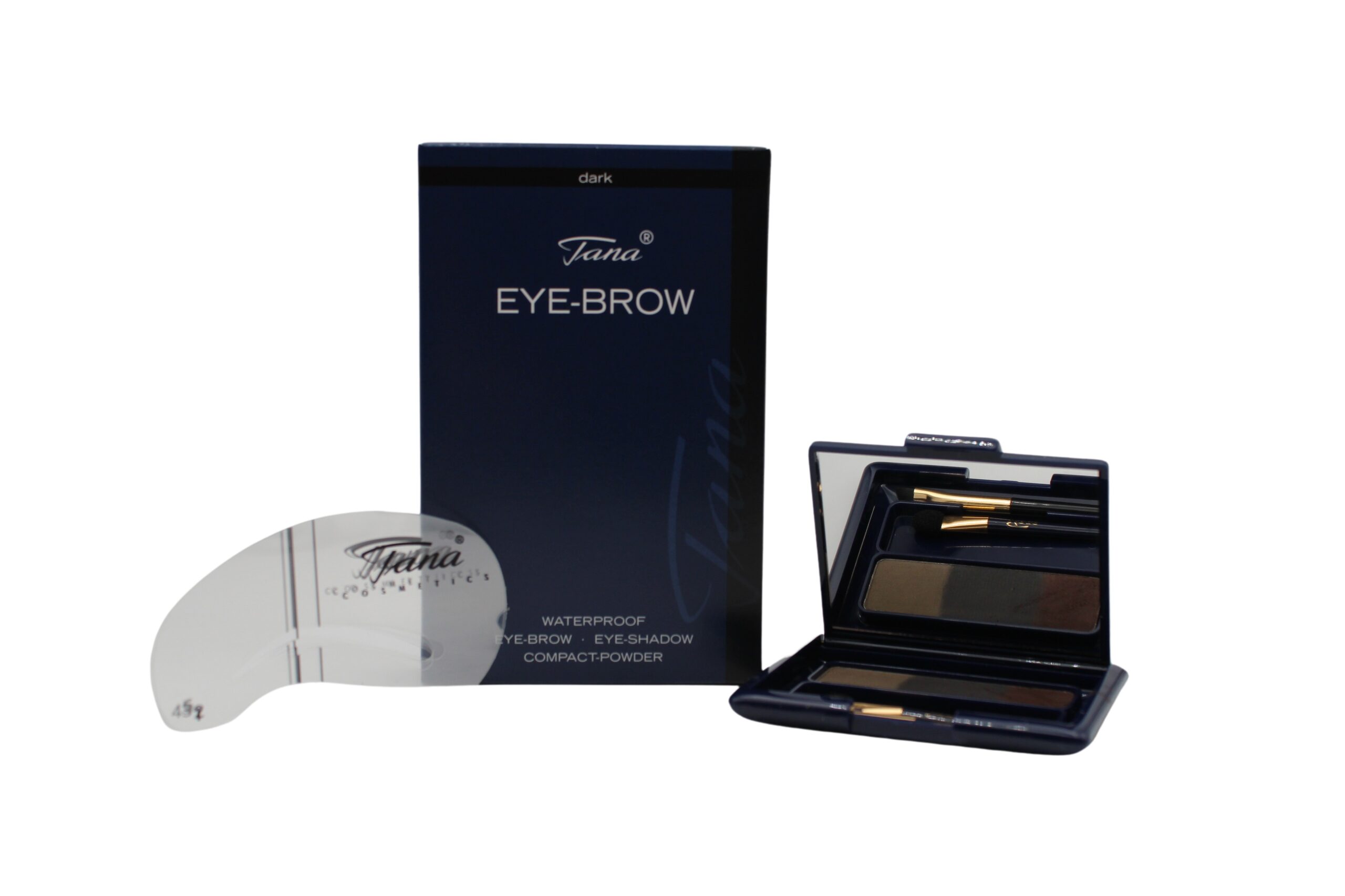 TANA Eye-brow Compact Powder Dark 8g waterproof – Bild 1