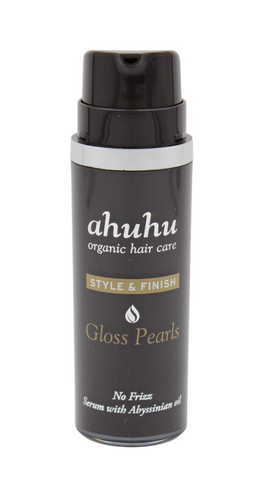 ahuhu organic hair care STYLE & FINISH Gloss Pearls 30ml