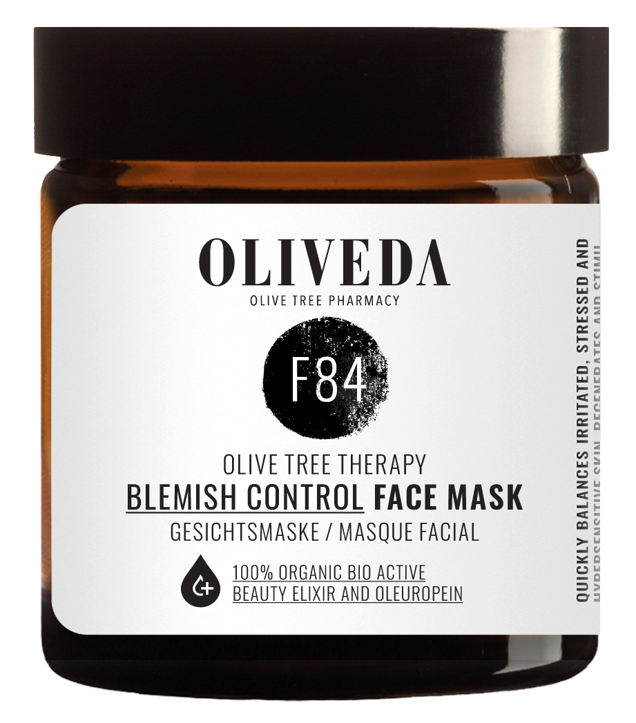 Oliveda F84 Blemish Control Face Mask 60ml, f&uuml;r problematische, empfindliche, gereizte & unreine Haut – Bild 1