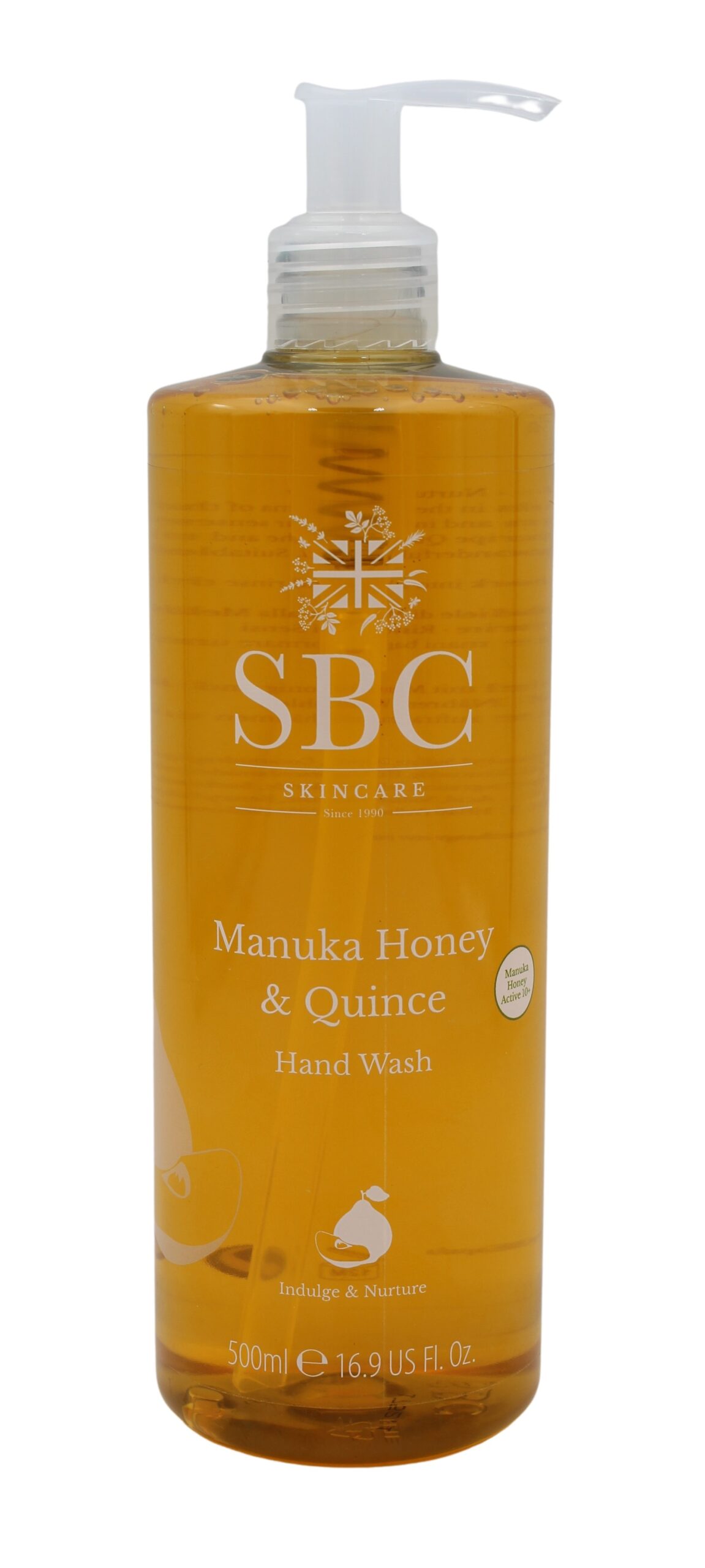 SBC Hand Wash Manuka Honey & Quince 500ml – Bild 1