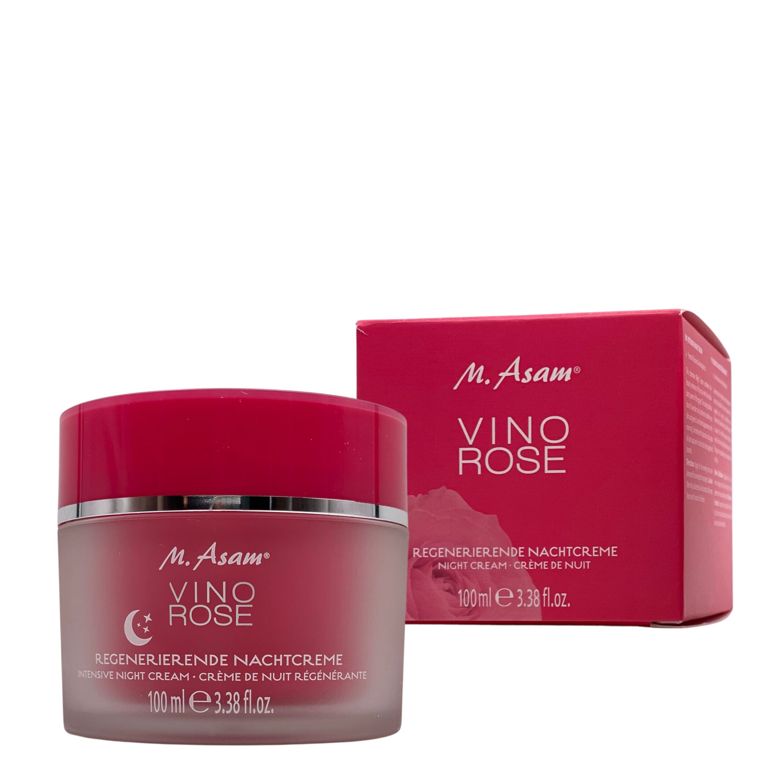 M.ASAM® Vino Rose Regenerierende Nachtcreme 100ml – Bild 1