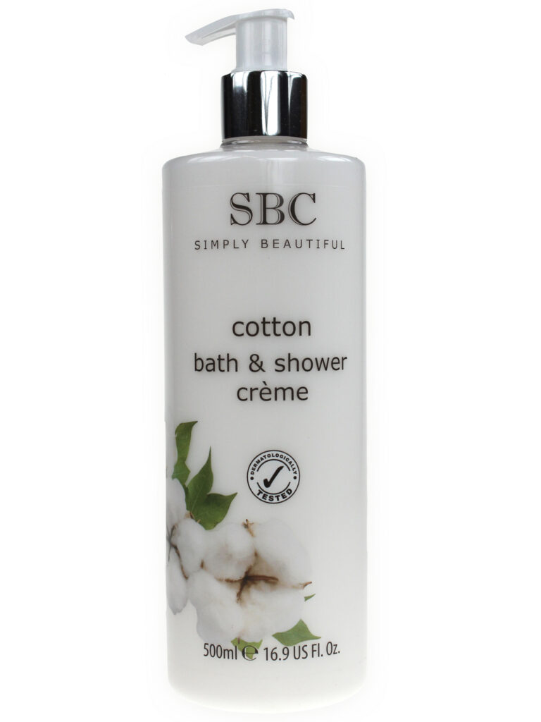 SBC Body Wash Cotton Bath & Shower Cream 500ml
