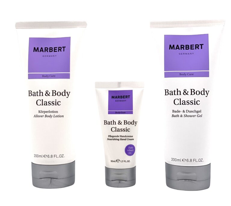 Marbert Bath & Body Classic - Set Duschgel 200ml + K&ouml;rperlotion 200ml + Handcreme 50ml
