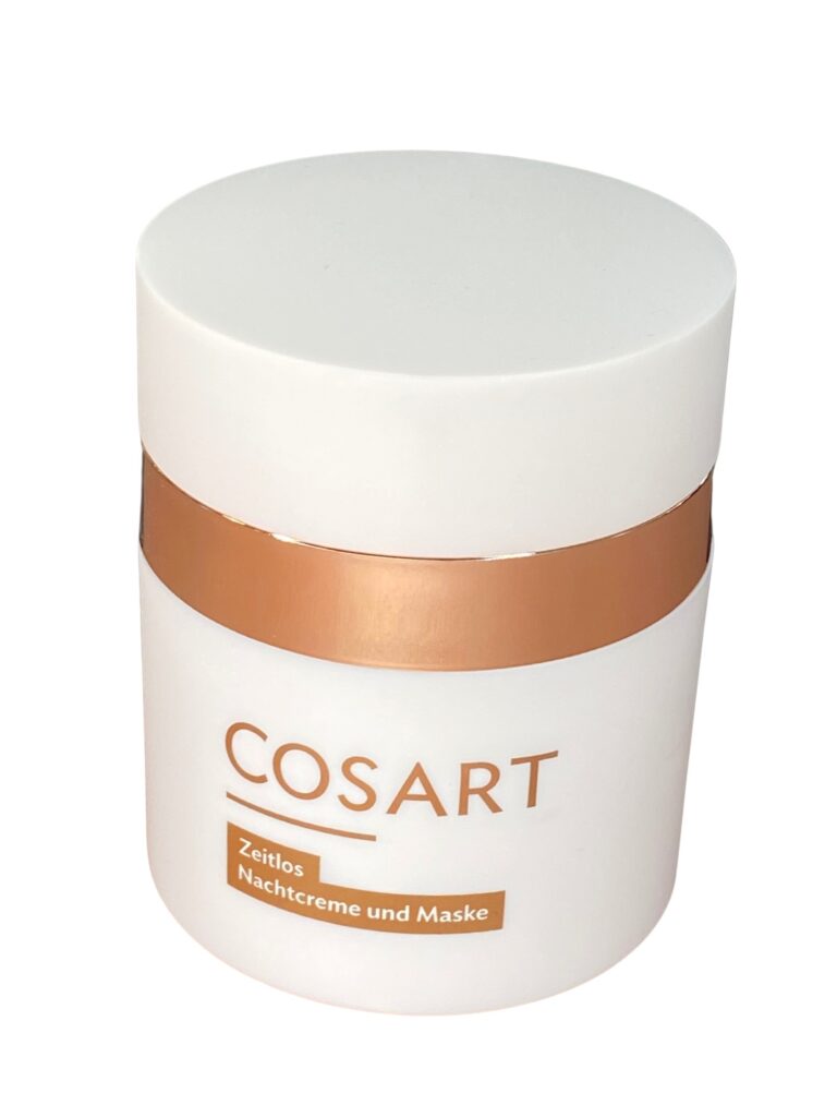 COSART Zeitlos Nachtcreme 50ml mit 70% Aloe Vera, Tigergras und Magnolienextrakt