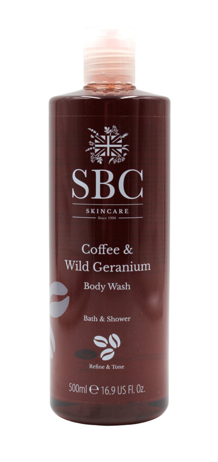 SBC Body Wash Wild Geranium & Coffee 500ml