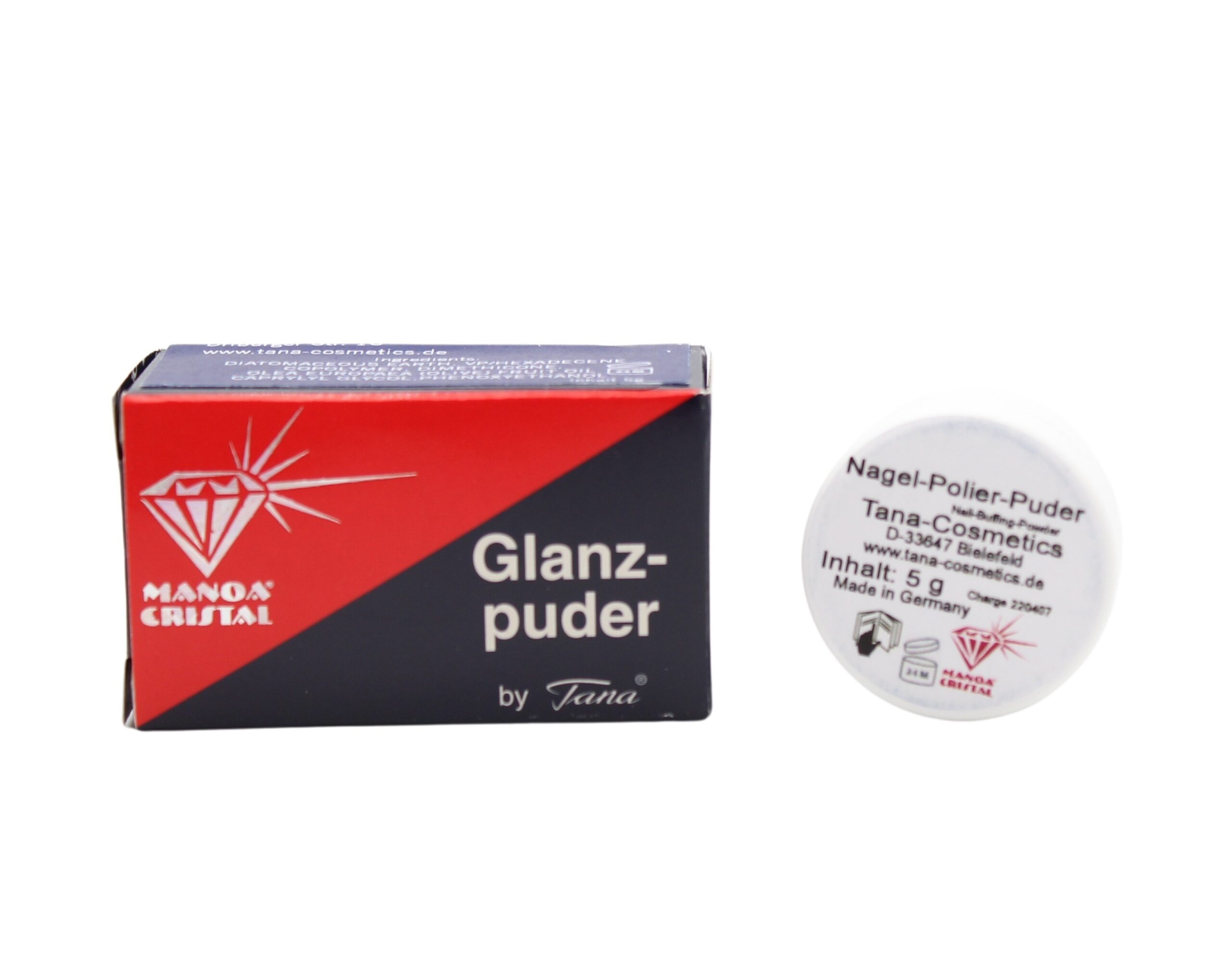 Tana MANOA CRISTAL Nagelpolitur Glanzpuder 5g – Bild 1