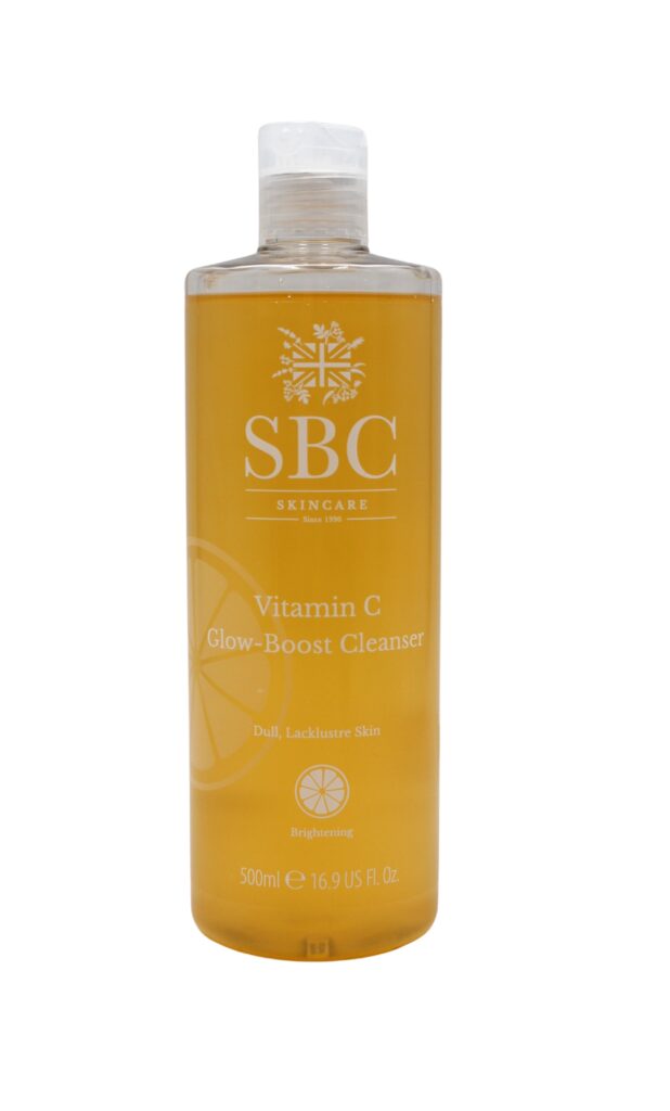 SBC Vitamin C Glow Boost Cleanser 500ml kraftvolle Mischung aus Vitamin C, Vitamin E und Hyalurons&auml;ure