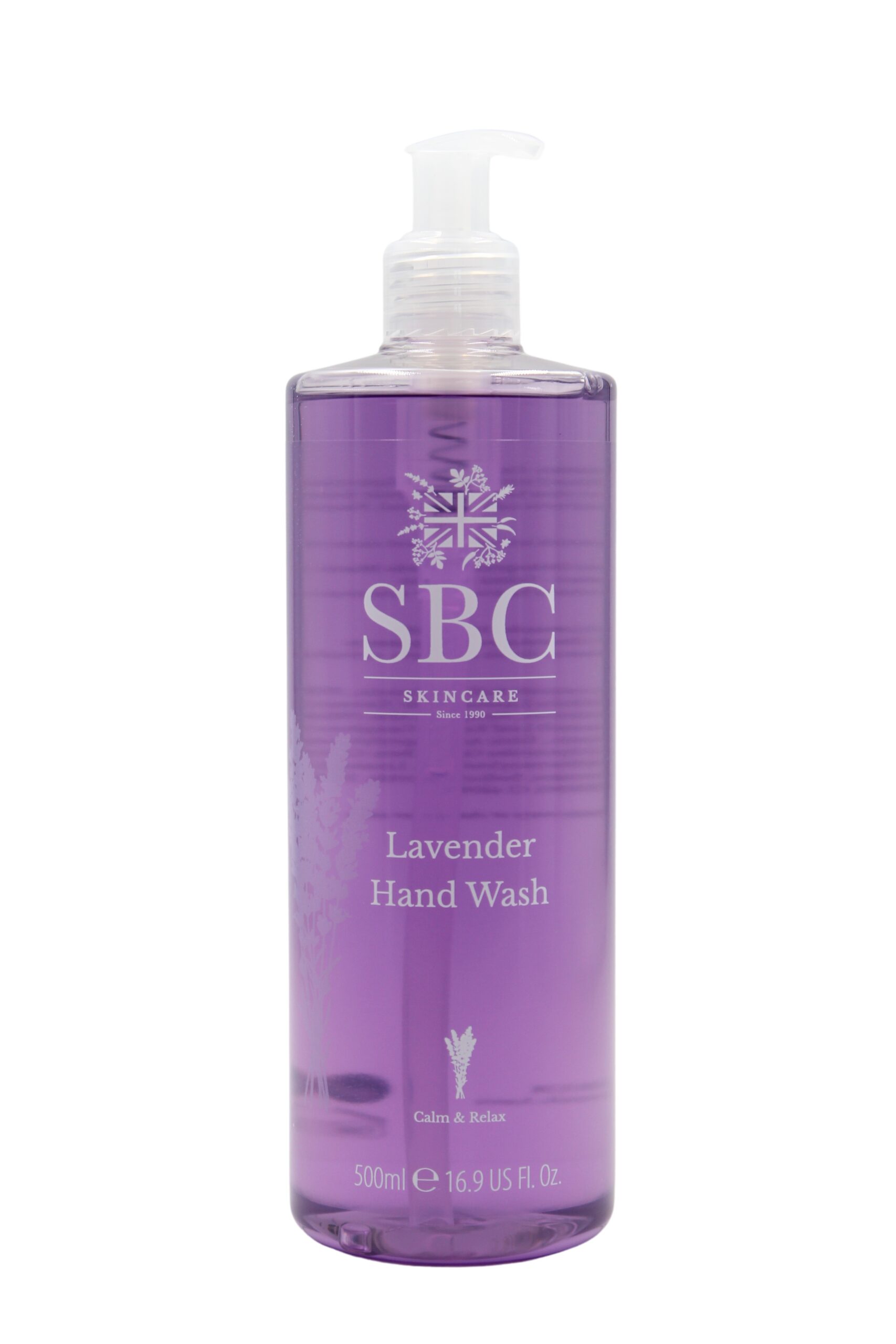 SBC Skincare LAVENDER Hand Wash 500ml Lavendel – Bild 1