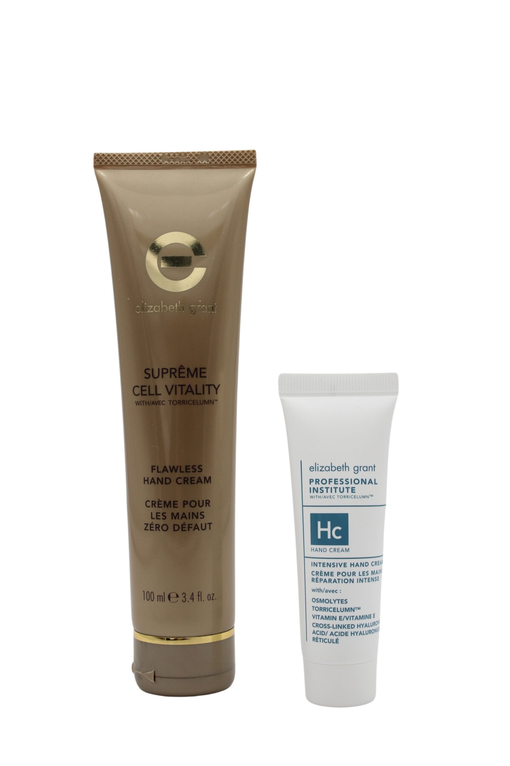 ELIZABETH GRANT Supreme Cell Vitality Flawless Handcreme 100ml + Professional Institute Hyaluronic Hand Cream, 25 ml – Bild 1