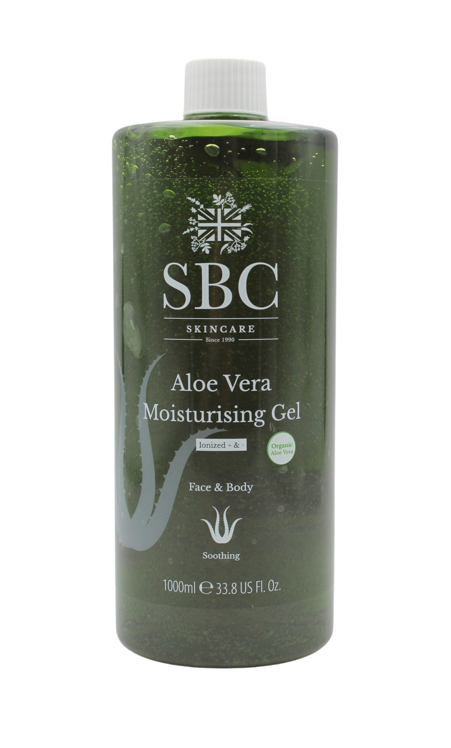 SBC Skincare Moisturising Gel ALOE VERA 1 Liter – Bild 1
