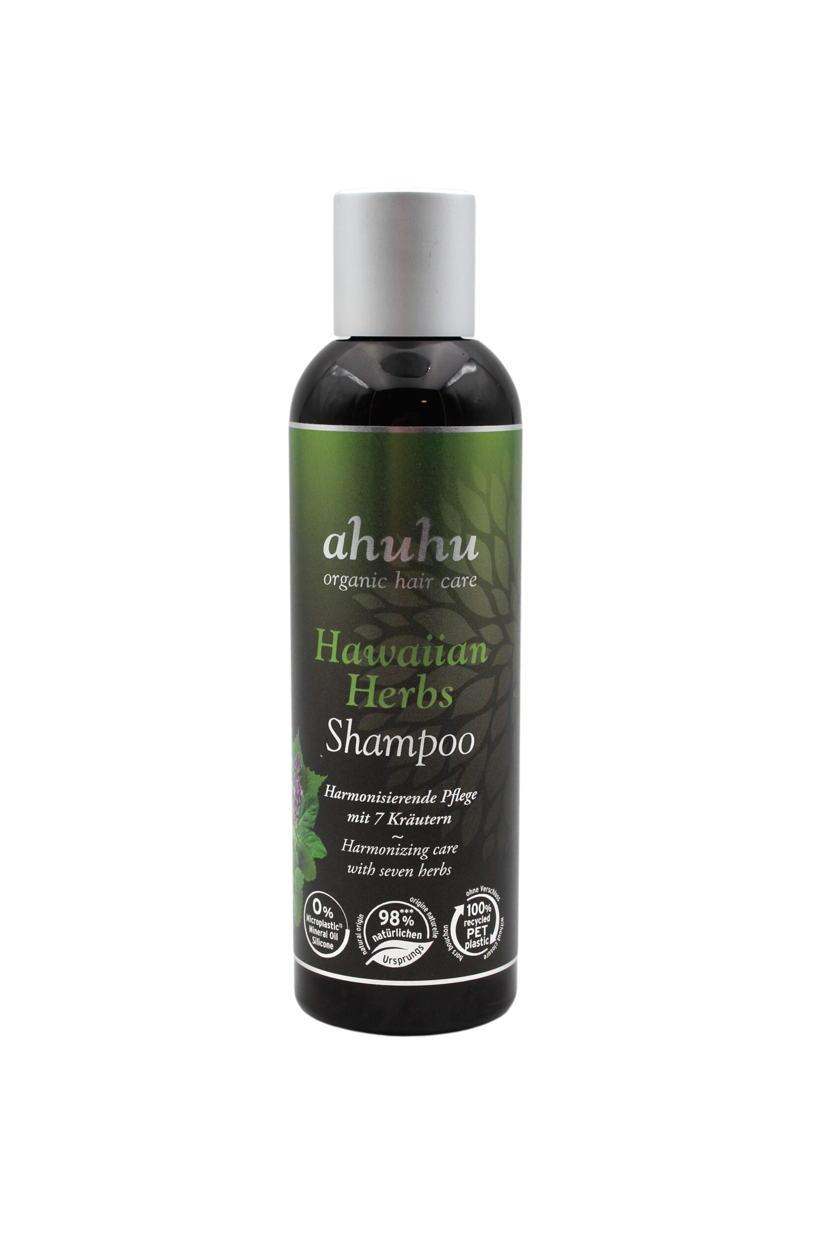 ahuhu organic hair care Hawaiian Herbs Shampoo 200ml – Bild 1