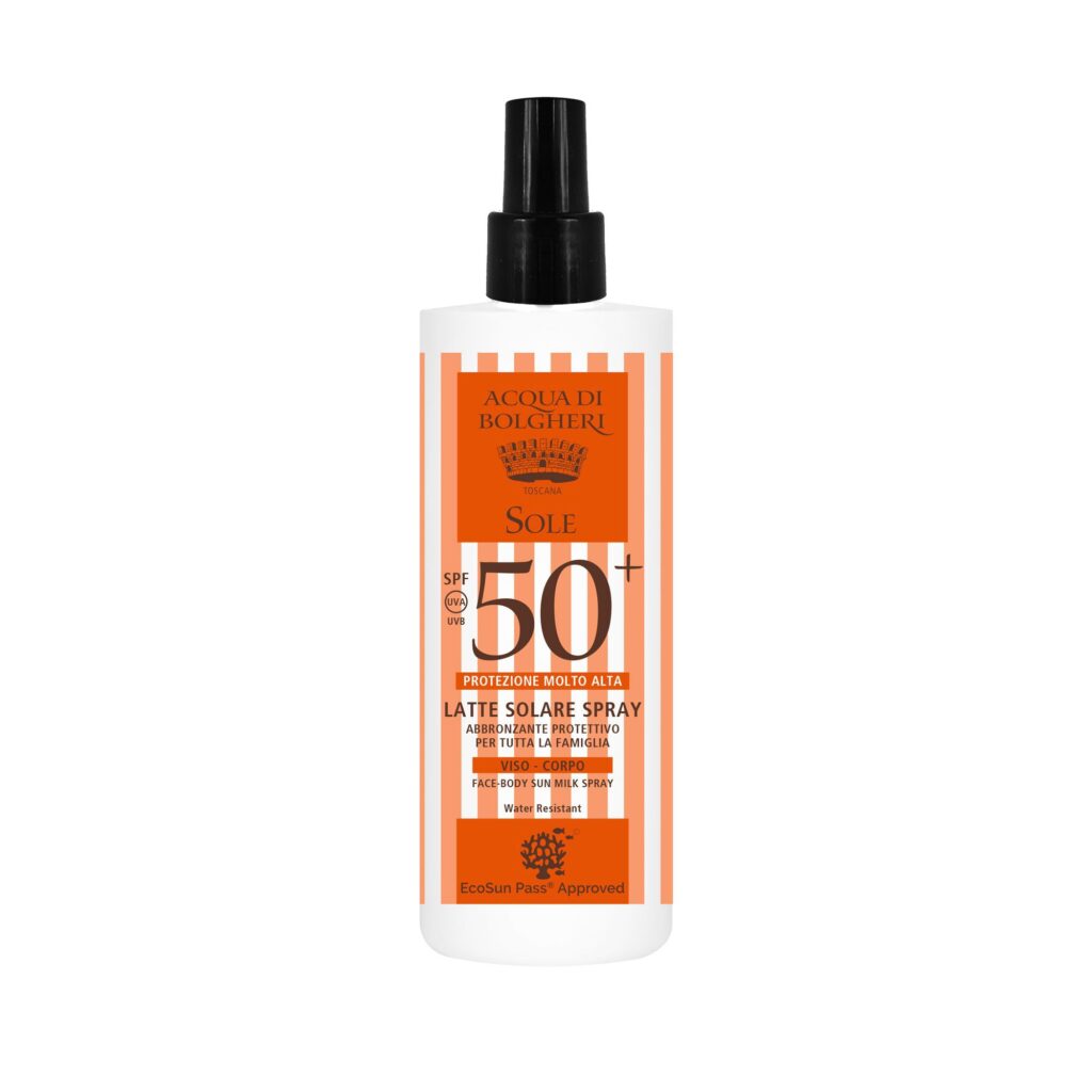 Dr. Taffi Sonnenschutzspray Gesicht und Körper SPF50 wasserfest (150ml) auch für Kinder