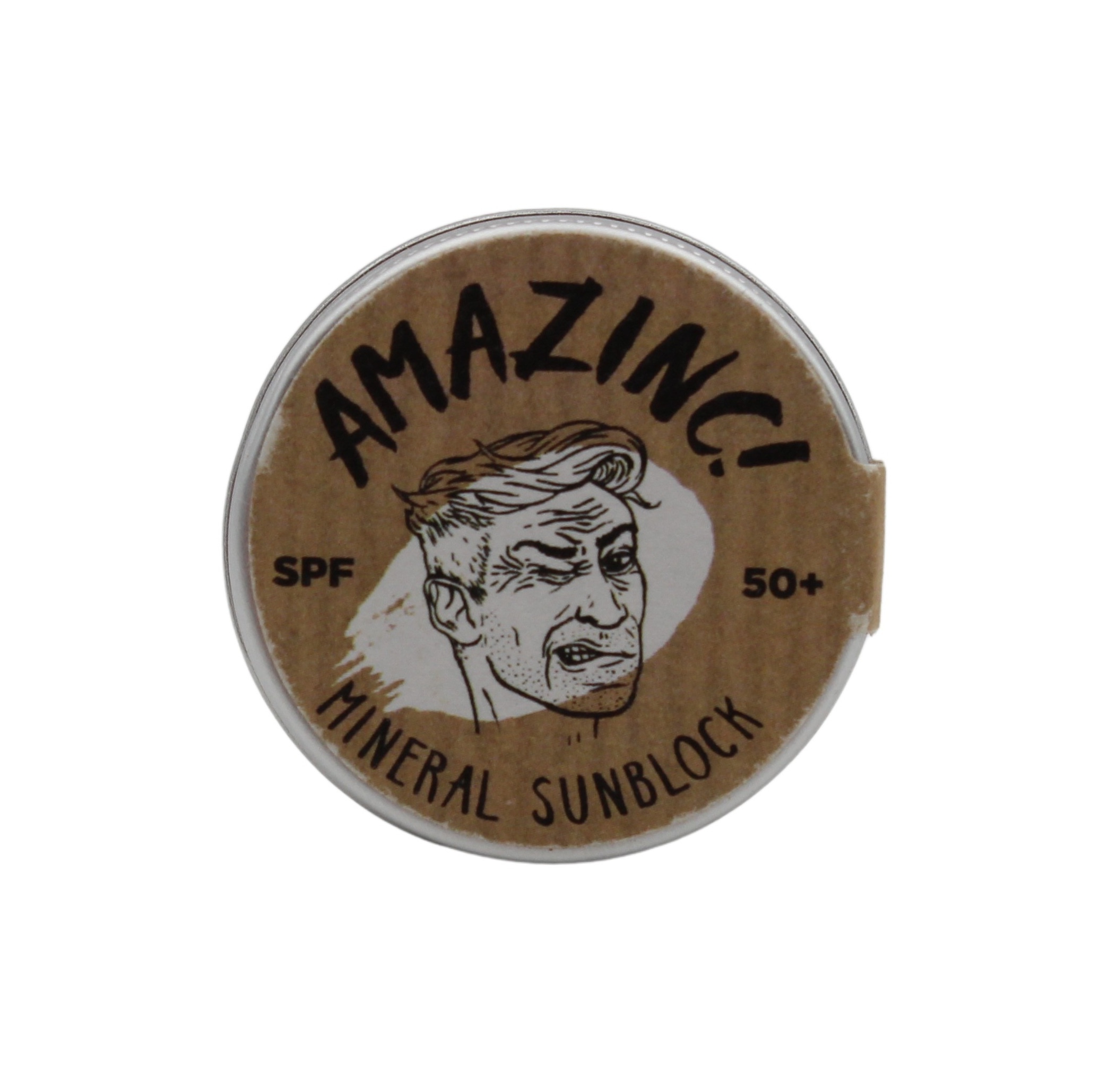 Amazinc Mineral Sunblock LSF50 I Wasserfest| Riffsicher | Vegan | 17,5g