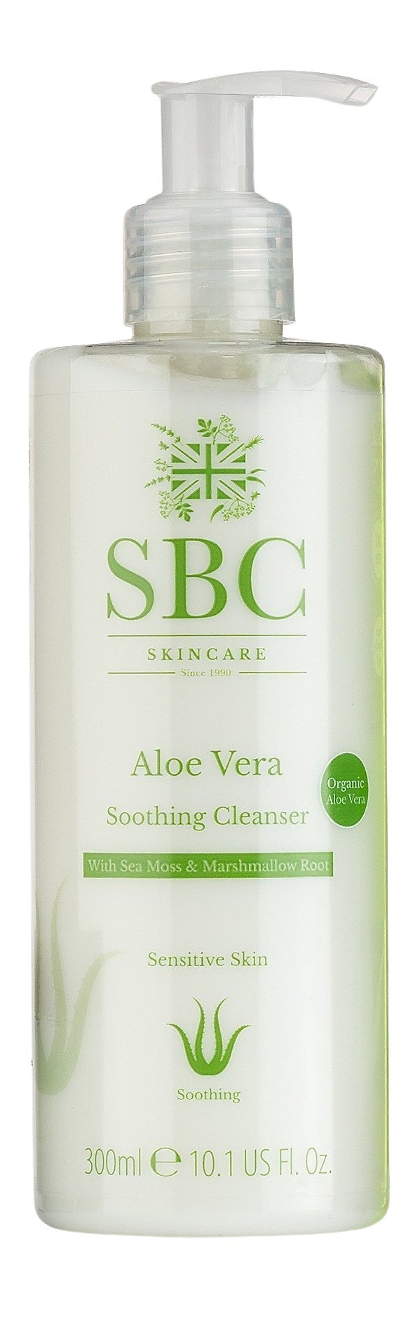 SBC Skincare ALOE VERA Soothing Cleanser 300ml - Beruhigende Reinigungsmilch